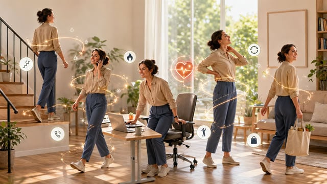 Conoce Neat, el movimiento invisible que puede mejorar tu salud sin pasar por el gimnasio