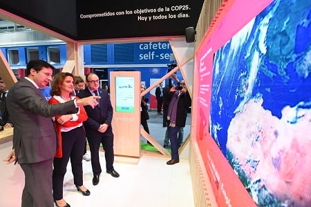Teresa Ribera conoce los planes de transición justa de Endesa