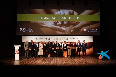 CaixaBank galardona a las fundaciones Osborne y Konecta en los Premios Solidarios de banca privada