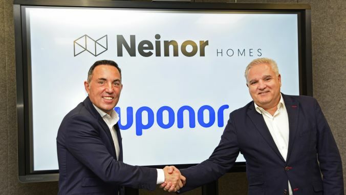 Neinor Homes y Uponor se unen para reducir la huella de carbono del sector de la construcción
