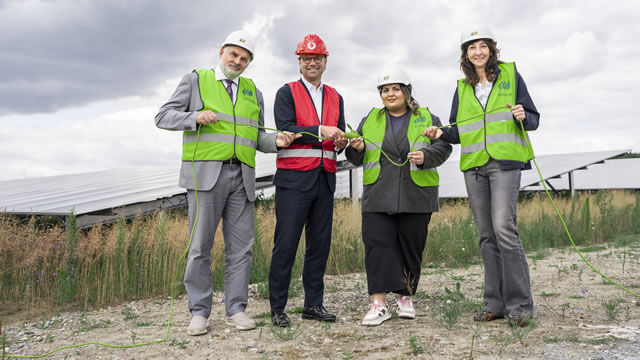El primer parque solar de Iberdrola en Alemania, que alimentará la red móvil de Vodafone, ahorrará hasta 20.000 toneladas de CO₂ al año