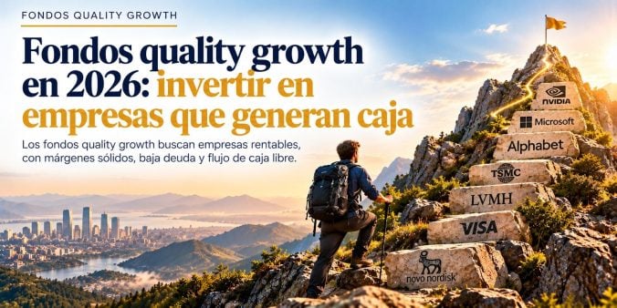 Fondos quality growth en 2026: invertir en empresas que generan caja