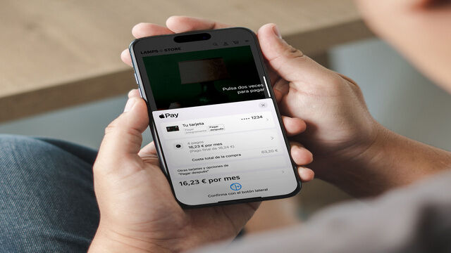 CaixaBank facilita a sus clientes el pago fraccionado de compras online con Apple Pay