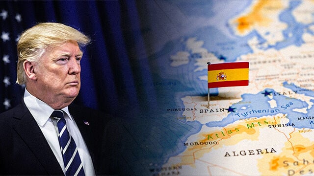 Trump amenaza de nuevo con cortar toda relación comercial con España...y el Ibex 35 lo refleja así