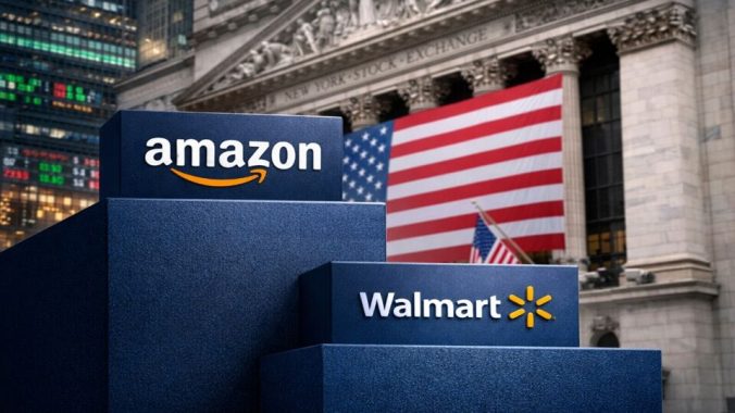 Amazon le quita el trono del comercio mundial a Walmart… y Wall Street apuesta por un ganador