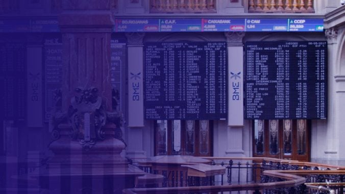 El Ibex 35 salva los 16.300 puntos, a pesar de la debacle de Acciona y Renovables. Reduce su ganancia semanal al 2%