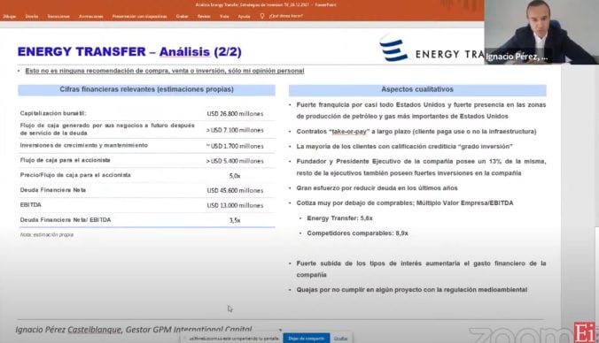 Energy Transfer, una compañía en la que fijarse en Wall Street