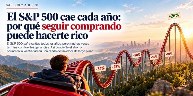 El S&P 500 cae cada año: por qué seguir comprando puede hacerte rico