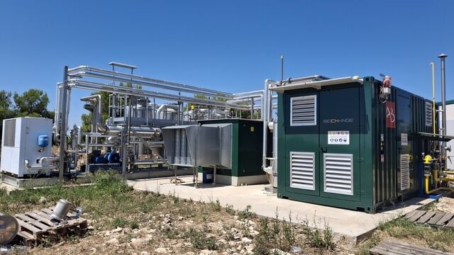 Naturgy conecta a su red de gas la primera planta de biometano en Navarra