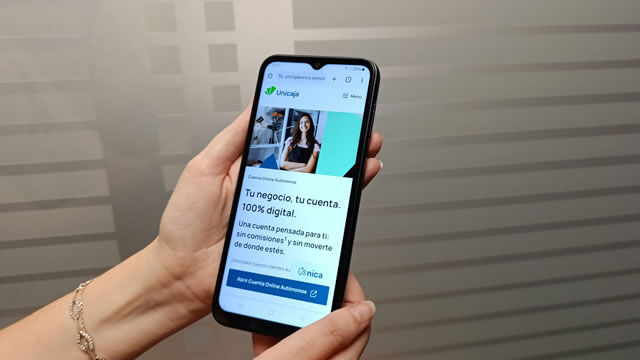 Unicaja lanza una cuenta online sin comisiones para autónomos y ofrece hasta un 1% de bonificación por domiciliar recibos