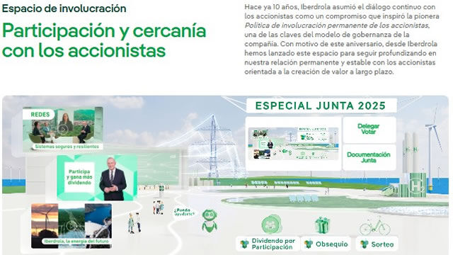 La política de involucración de Iberdrola cumple 10 años impulsando la relación con sus accionistas