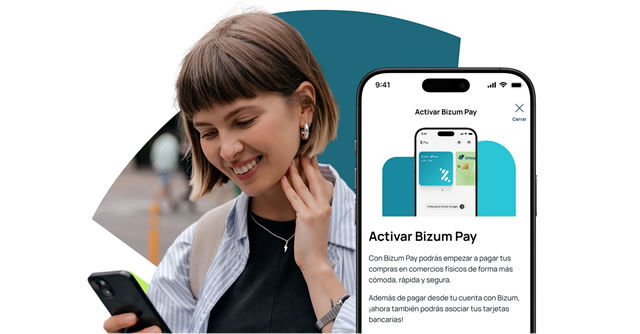 Unicaja habilita el pago en comercios con Bizum Pay y cargo directo en cuenta