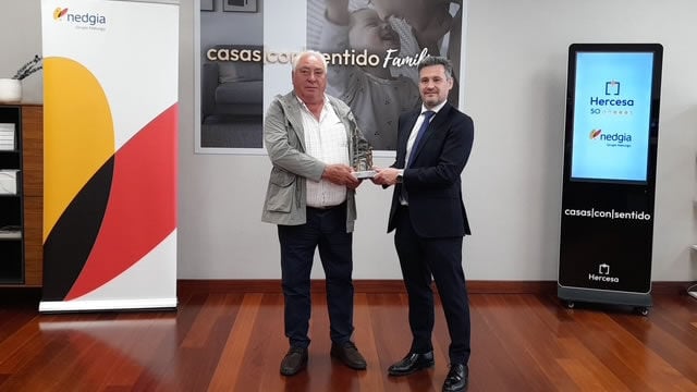 Naturgy reconoce los 50 años de estrecha colaboración con Hercesa para la implantación de infraestructuras de gas en sus promociones