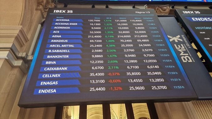 El Ibex 35 cierra una semana negativa aunque recupera terreno sobre los 19.300, con Arcelor y Acerinox