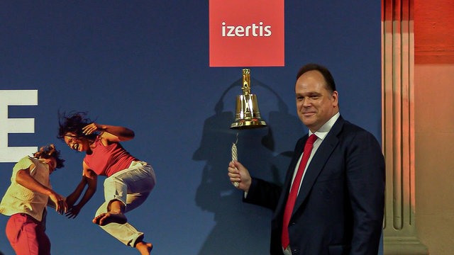 Izertis salta al Mercado Continuo con una espectacular subida del 23%