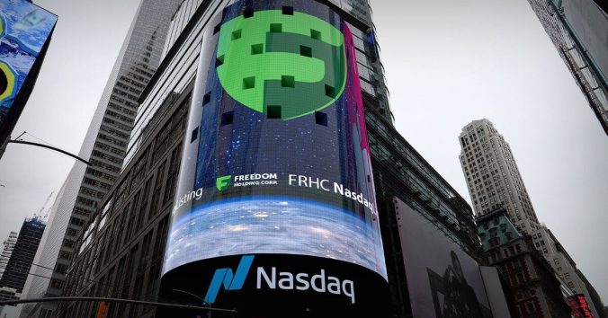 Las acciones de #FRHC se triplican en dos años desde la inclusión en el Nasdaq
