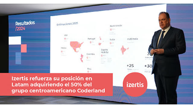 Izertis refuerza su posición en Latam adquiriendo el 50% del grupo centroamericano Coderland