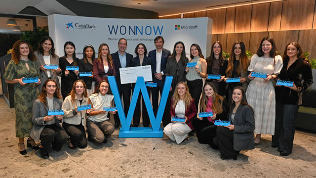 CaixaBank y Microsoft otorgan los Premios WONNOW a las mejores alumnas de grados STEM de España