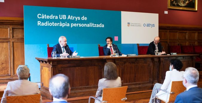 La Universidad de Barcelona y Atrys crean una cátedra para impulsar la investigación en oncología radioterápica de precisión