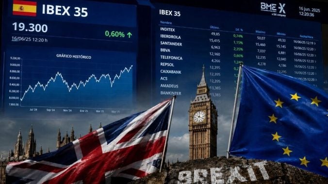 Cuatro valores del Ibex 35 que superan el Brexit con nota diez años después
