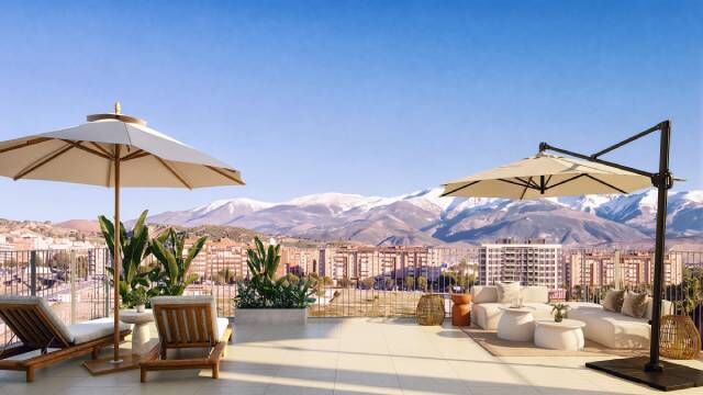 Neinor Homes presenta el proyecto Nevia, 96 nuevas viviendas en Granada con vistas a Sierra Nevada