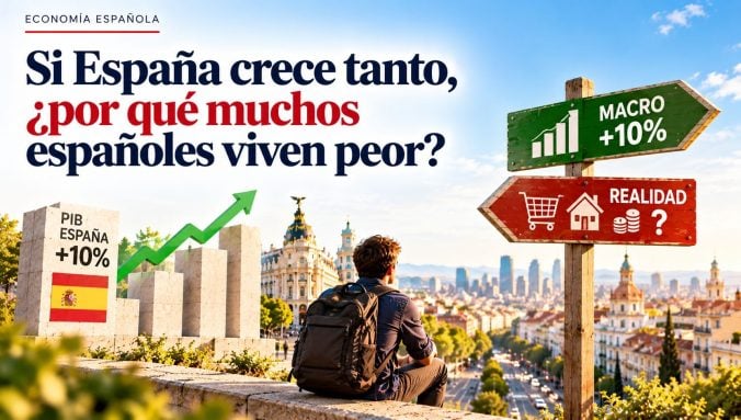 España crece un 10% desde 2019: ¿por qué vivimos peor?