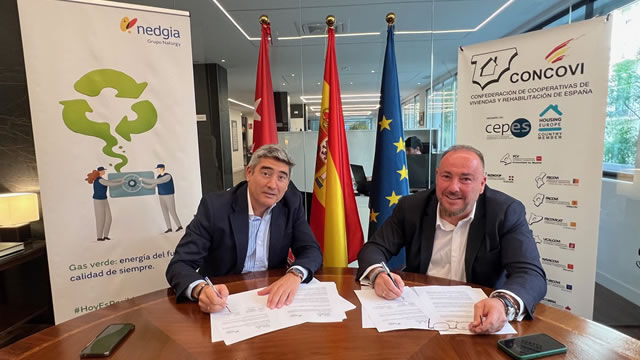 Nedgia y CONCOVI impulsan la eficiencia energética mediante la utilización de gas en las cooperativas de viviendas