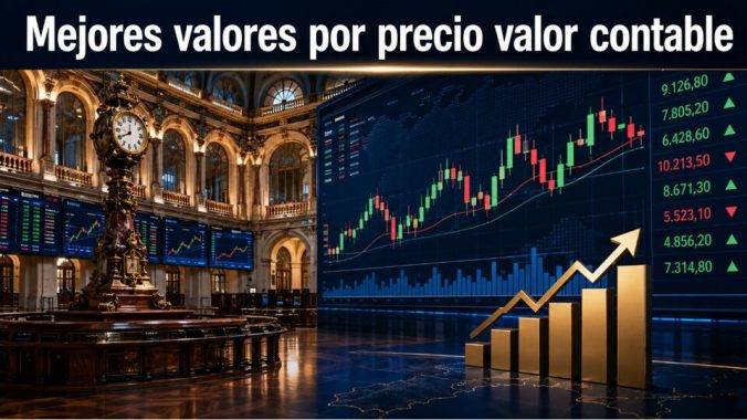 Los mejores valores del Ibex 35 por Precio Valor Contable