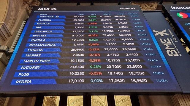 El Ibex 35 no puede con los 17.000 puntos, lastrada por la banca, pero cierra la semana en positivo