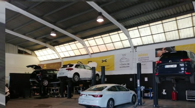Midas abre un nuevo taller de reparación y mantenimiento de coches