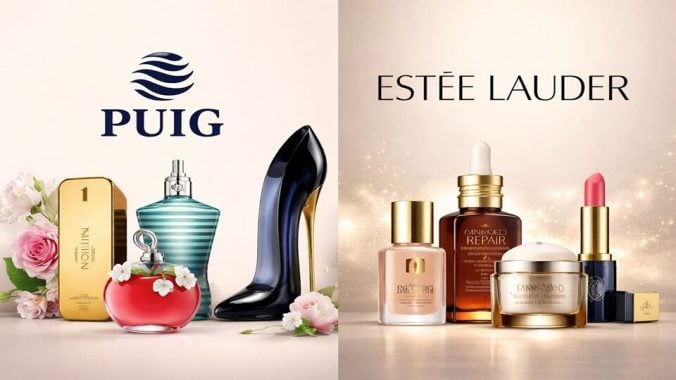 Euforia en Estée Lauder y naufragio en Puig tras la ruptura de la fusión: doble dígito para una, desplome para otra