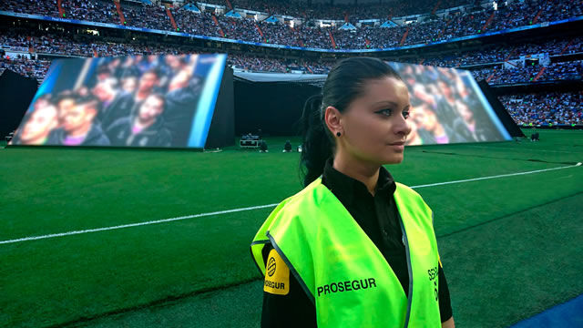 Prosegur Security despliega más de 3.700 profesionales en 370 partidos disputados en 15 estadios de fútbol españoles