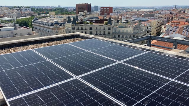 Iberdrola instala el autoconsumo fotovoltaico del Congreso de los Diputados