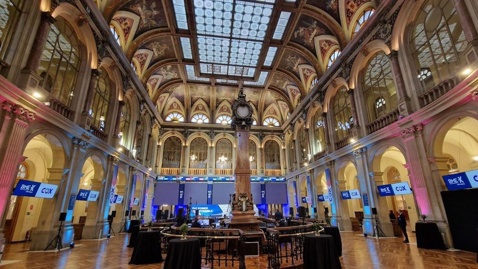 Imagen de la bolsa de Madrid