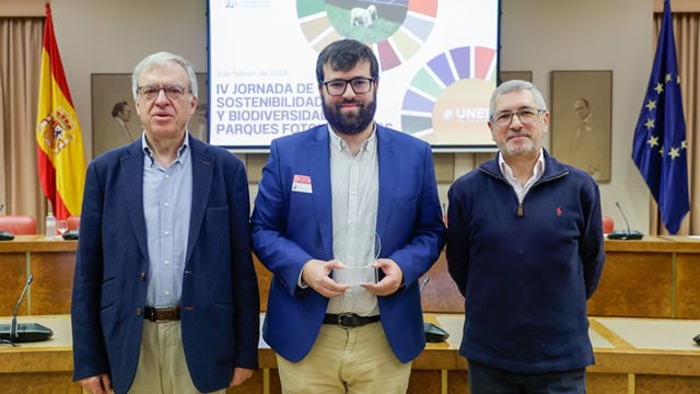 Iberdrola obtiene el sello de excelencia para la sostenibilidad de UNEF en su planta fotovoltaica de Barcience en Bargas (Toledo)