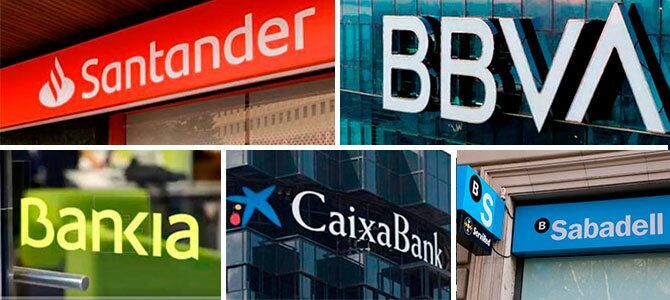 Banco Santander y BBVA, al margen del rebote de la banca doméstica a cuenta del BCE