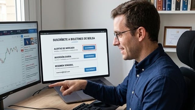 Boletín gratuito de bolsa y mercados financieros