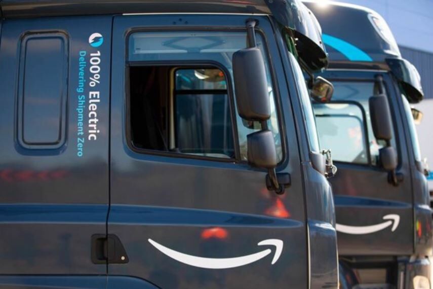Amazon invertirá más de 1.000 millones en electrificar su red europea de transporte para reducir emisiones