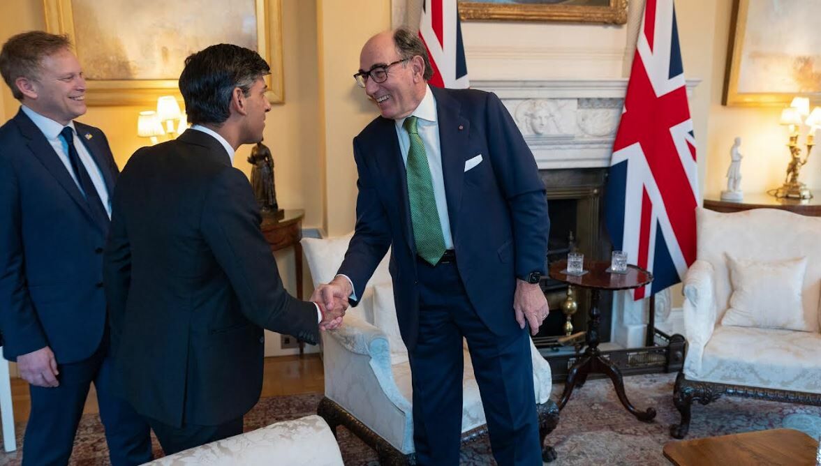 Ignacio Galán se reúne con el primer ministro británico y ratifica su apuesta por la eólica marina en Reino Unido