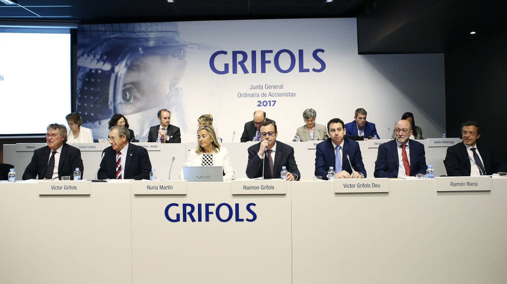 Grifols encabeza el Ibex 35 junto a Inditex tras la recomendaciones de JP Morgan