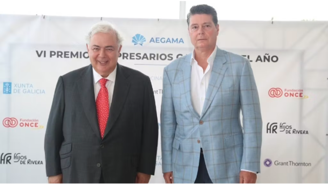 Luis de Valdivia, reconocido como Empresario Gallego del Año en los Premios AEGAMA