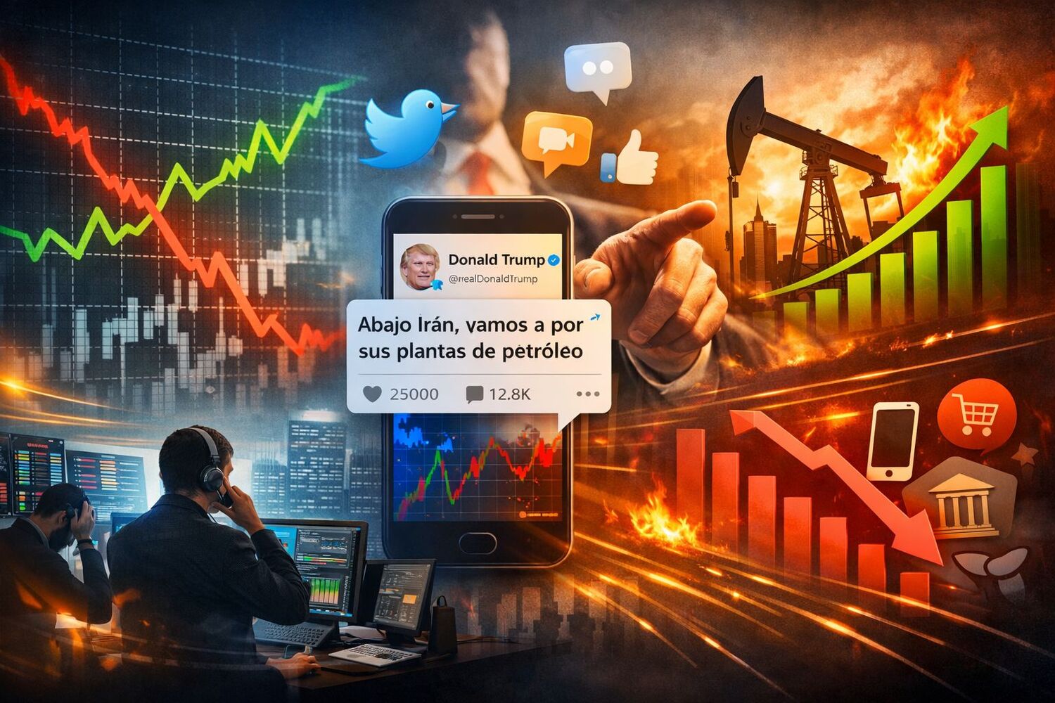 ¿Mercados o redes sociales? Cuando la bolsa cotiza a golpe de tuit