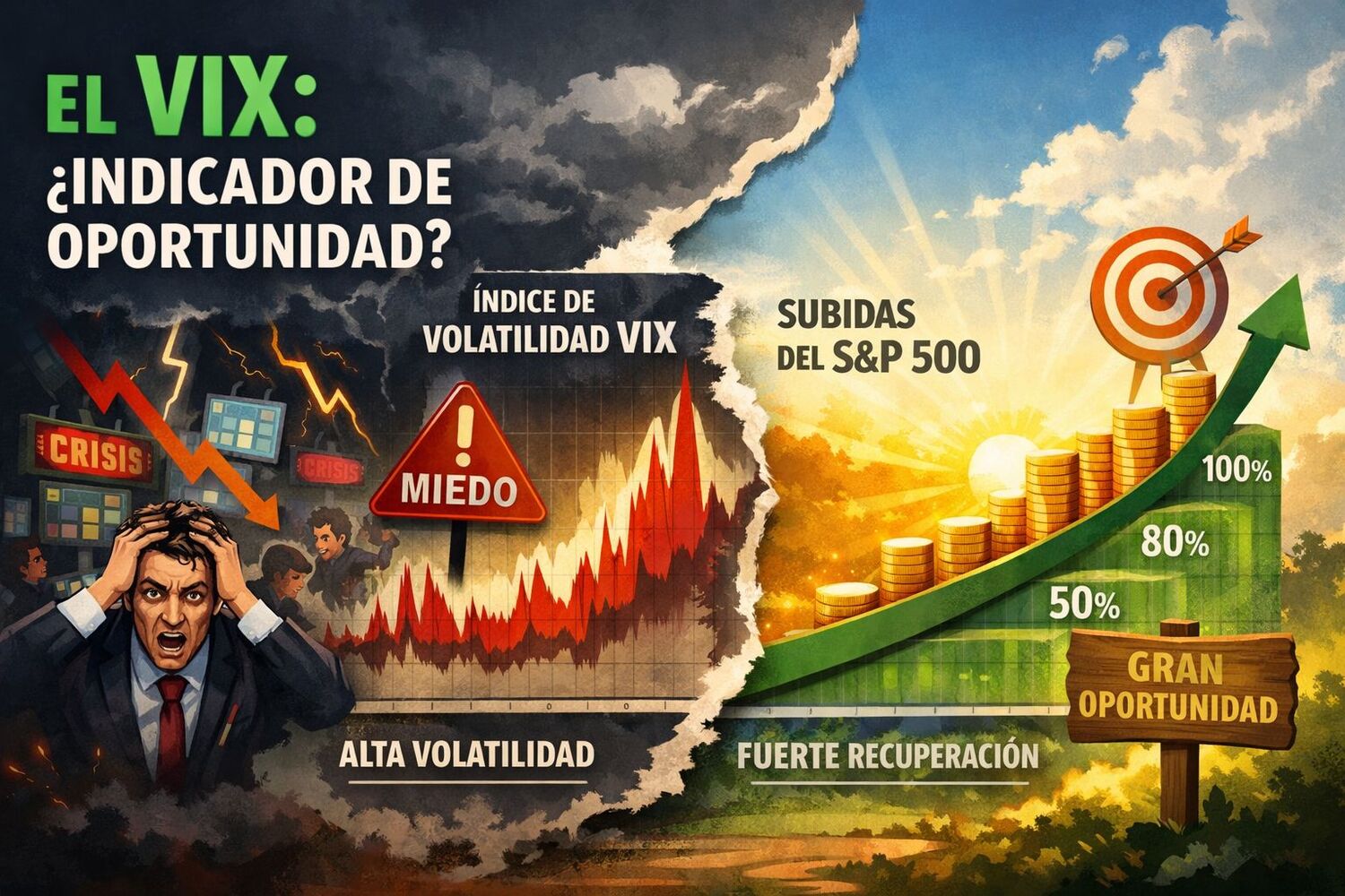 El VIX como indicador de qué puede pasar