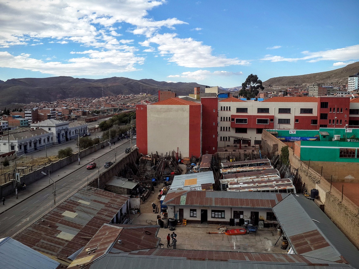 Sacyr nueva construccion en bolivia 