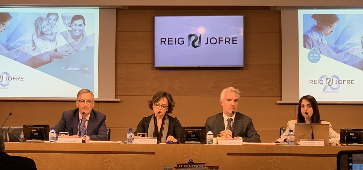 Reig Jofre, presentación de resultados