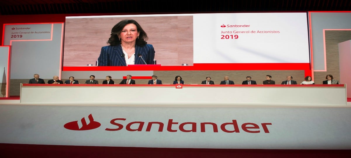 Junta General de Accionistas de Banco Santander