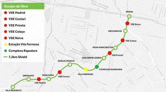 sacyr inicia las obras del metro de brasil
