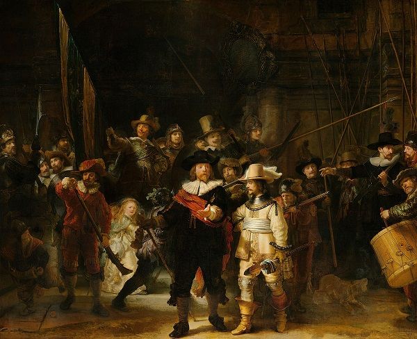 Ronda de noche, Rembrandt