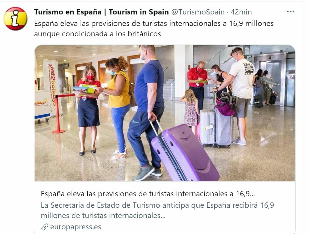 Previsiones de turismo para este verano en España 