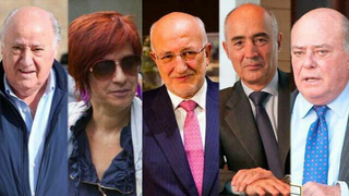 Amancio Ortega, Sandra Ortega y Rafael del Pino, lideran la lista de los más ricos de España